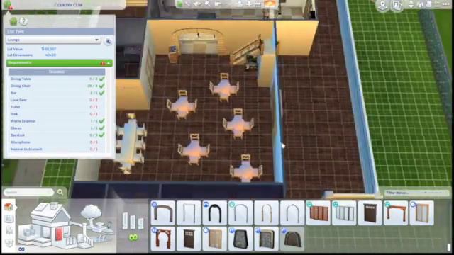 Country Club | The Sims 4 Speed Build смотреть онлайн