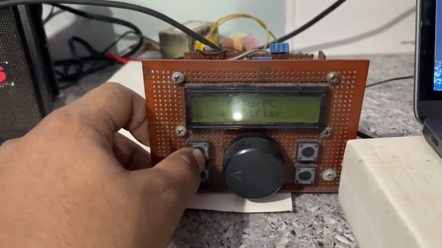 TDA7313 Audio Amplifier DIY Vis