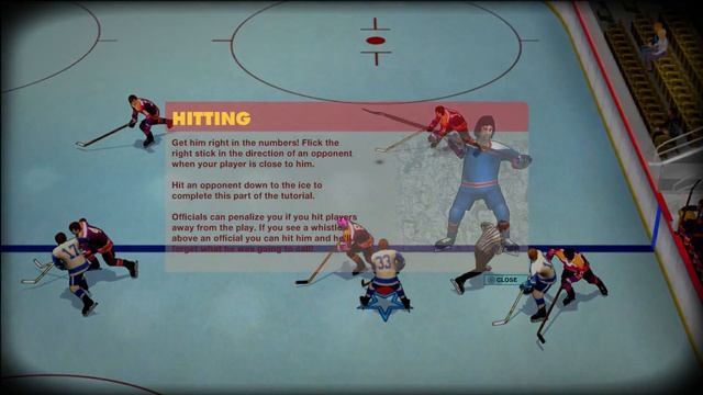 Old Time Hockey (PS4 Xbox One, PC) "Win a faceoff!" смотреть онлайн