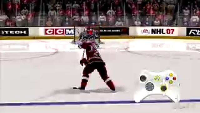 NHL 07 (X360) Skill Stick Tutorial смотреть онлайн