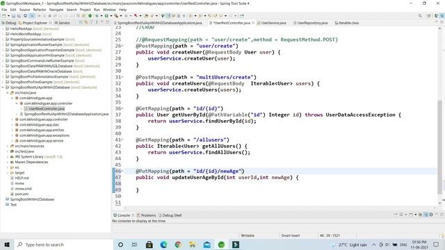 Spring Boot Rest api CRUD Example with h2 database|REST API CRUD with Spring Data H2 database |Hind смотреть онлайн