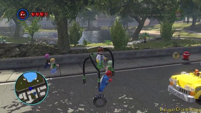 DOCTOR OCTOPUS VS SPIDERMAN - (AMAZING BATTLE FIGHT) LEGO MARVEL SUPER HEROES GAME смотреть онлайн