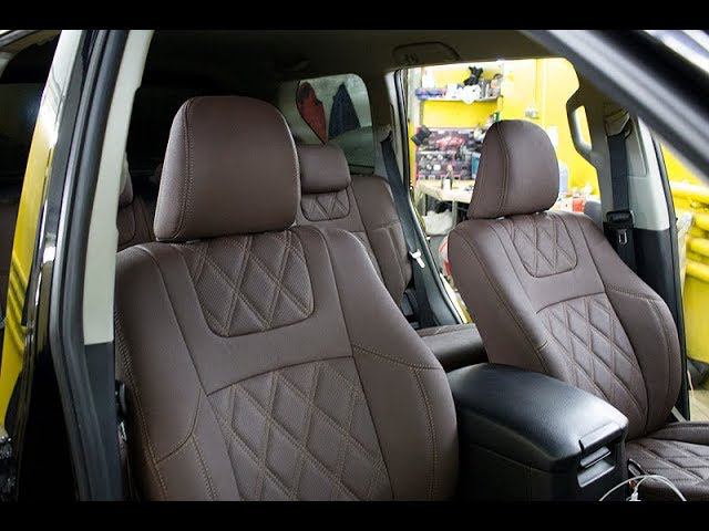 Модельные чехлы Toyota Prado 150 премиум-класса компании Brothers Tuning смотреть онлайн