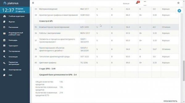 Руководство для работы в “Platonus” - Транскрипт