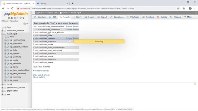 Searching Through a Database with PhpMyAdmin смотреть онлайн
