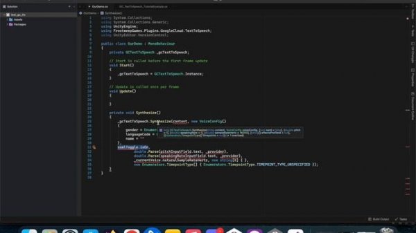 Text to Speech using Google Cloud [Unity] Setup Guide