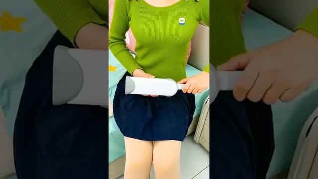 Как собрать ворсинки с одежды? смотреть онлайн