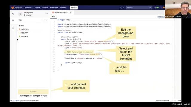 Giving the GitLab Auto DevOps Run click-through demo смотреть онлайн