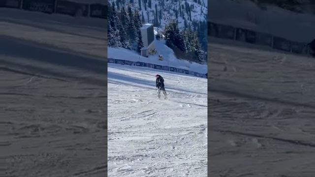 Kazakhstan. Almaty. Ski resort Shymbulak. Казахстан. Алматы. Горнолыжный курорт Чимбулак смотреть онлайн
