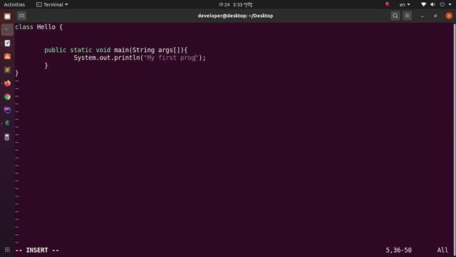 How to compile and run Java program using terminal command on Ubuntu 20.04 LTS | Linux. смотреть онлайн
