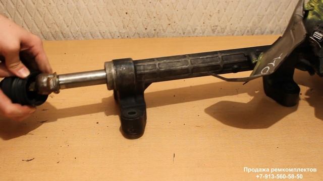 Коррозия рулевой рейки Honda Stream RN6 смотреть онлайн