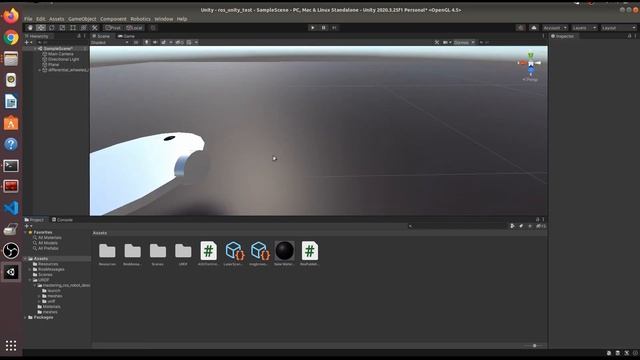 ROS Unity URDF Import & Testing Robot Motion | Teleop_twist_keyboard смотреть онлайн