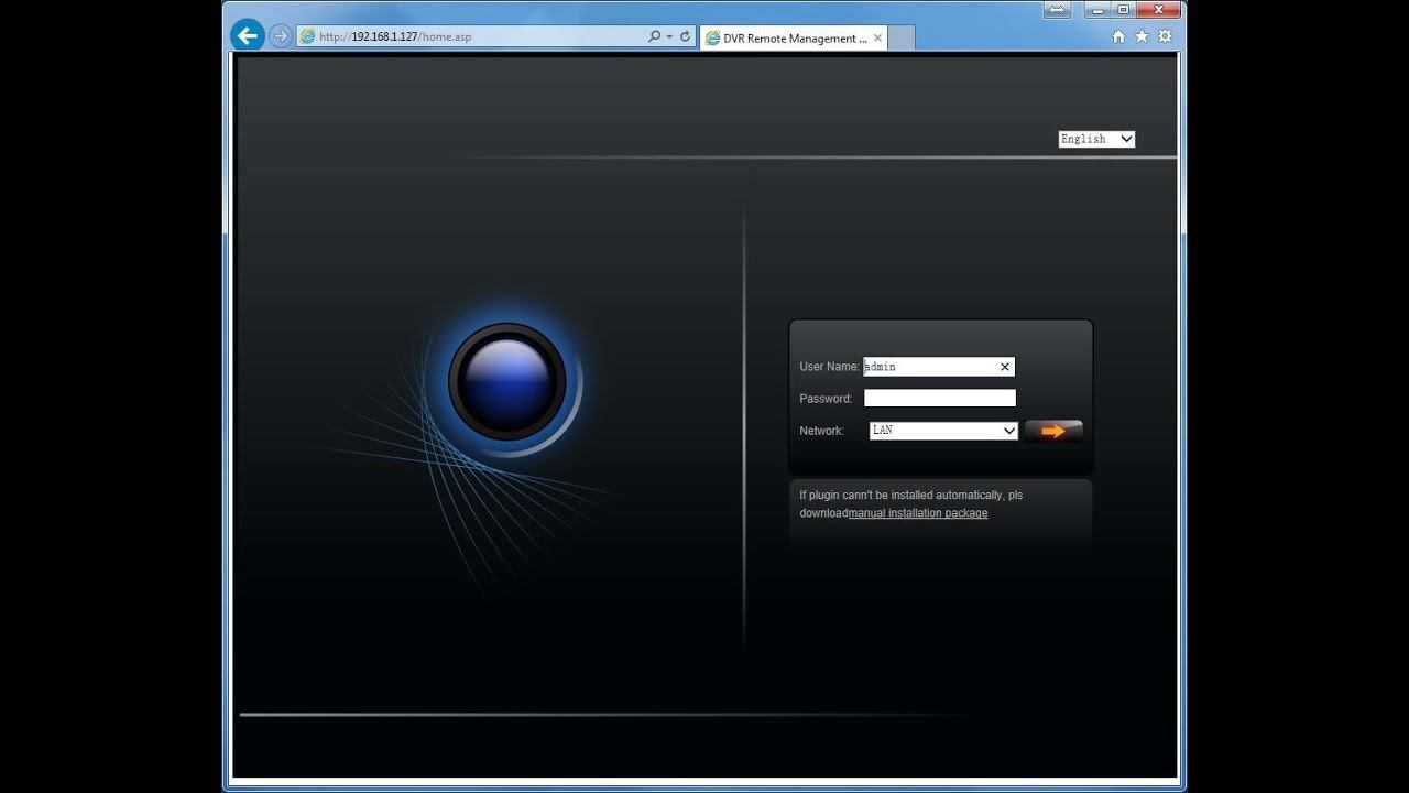 WEB-интерфейс видеорегистратора InControl S4-W20 смотреть онлайн