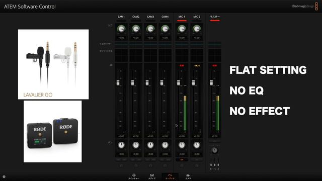 ATEM Min Pro RODE Wireless GO MIC TEST смотреть онлайн