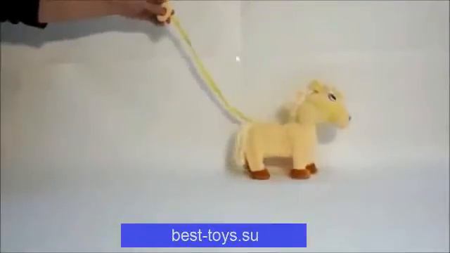 Игрушка интерактивная лошадь с поводком смотреть онлайн