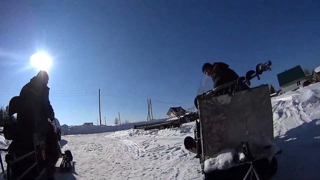 Гостим в Коми! Буран в деле! Ловись рыбка! Часть 1.