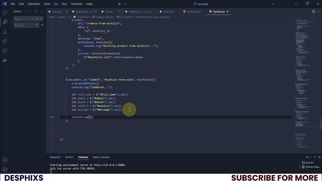 Contact Us Feature in Django E-commerce Website using Django | EP. 42 смотреть онлайн