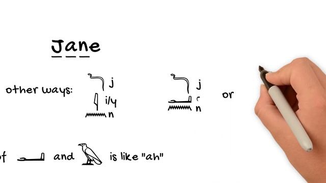 Egyptian hieroglyphic alphabet [and how to write your name in hieroglyphs accurately!] смотреть онлайн