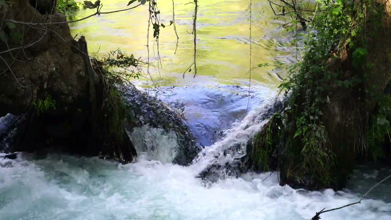 LoFi (beats To Relax/study), Water Flow, Relax, 4K \ Медленный Бит, Поток Воды, Релакс, 4К