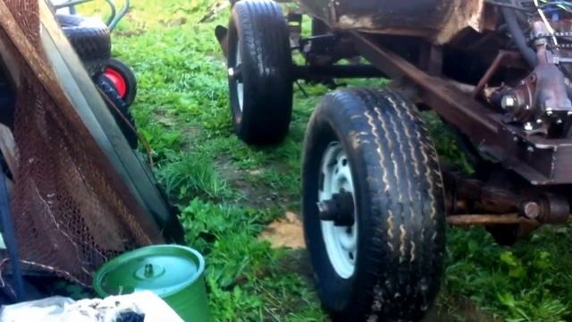 Devastator4x4x4. Полноуправляемый минитрактор. Плуг-распашник смотреть онлайн