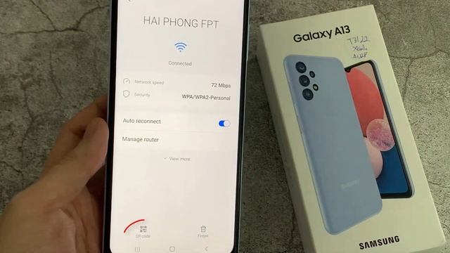 How to Share Wifi Network Connection using QR Code in Samsung Galaxy A13 смотреть онлайн