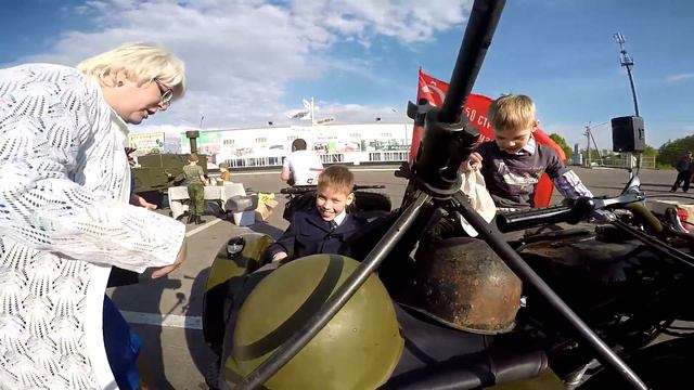 Автопробег "Партизан" в честь "Дня Победы" смотреть онлайн