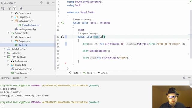 PIERWSZY EVENT z danymi zawartymi w EventModeling’u [Moje 5 minut - #113] смотреть онлайн