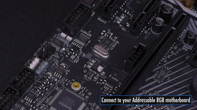 AeroCool LUX Power Supply - Connecting the PSU to Your Addressable RGB Motherboard смотреть онлайн