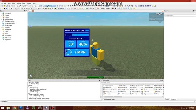 ROBLOX Weather App смотреть онлайн