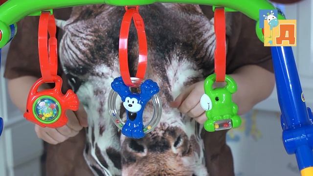 Игровой комплекс для малыша - турничок. смотреть онлайн