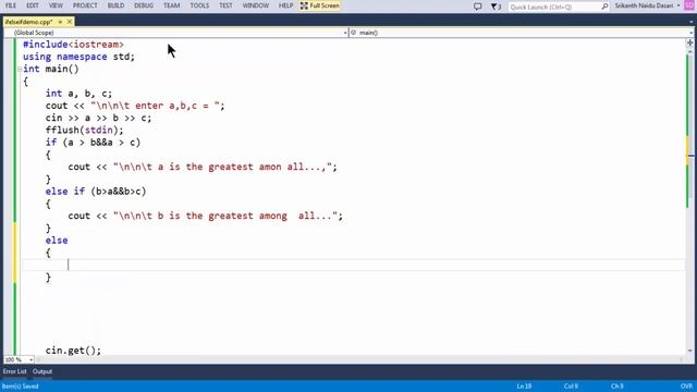 15.Conditional Statement in C++ part - 3 (If-else if-else) смотреть онлайн