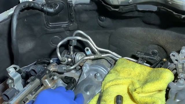 2013-2015 Mercedes Benz GLK350 M276 High Pressure Fuel Pump Replacement