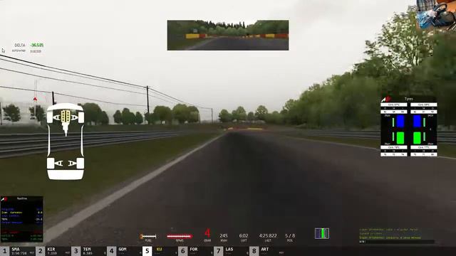 [Qualifying] AC Racing Club. Lotus 98T. Spa-Francorchamps смотреть онлайн