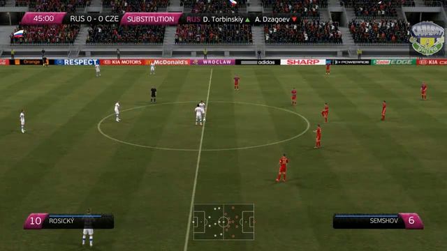 [ SU Виртуальность ] FIFA Евро-2012: Россия - Чехия смотреть онлайн