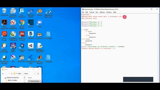 Workshop II PRODI TI STMIK Eresha : APLIKASI MACHINE LEARNING DENGAN PYTHON смотреть онлайн