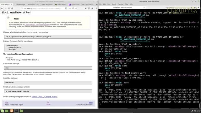 How to build CLFS on Mint 19.2. Part 16 - Building Basic System (Ch 10.1 to 10.6) смотреть онлайн