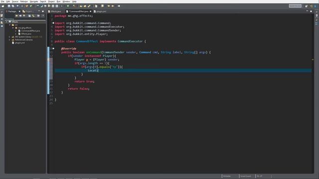 Minecraft Bukkit/Spigot Plugin Tutorial #16: Easy TP effect смотреть онлайн