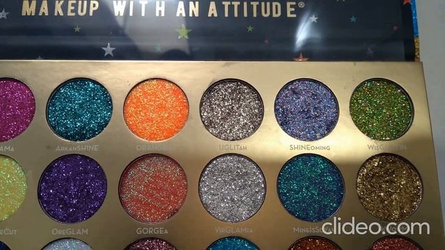 Rude cosmetics united shades of glitter pallete смотреть онлайн