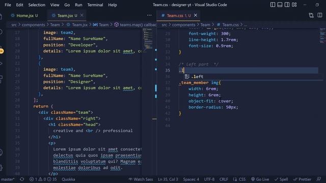 Part - 1 React JS Portfolio Tutorial From Scratch for beginners 2023 смотреть онлайн