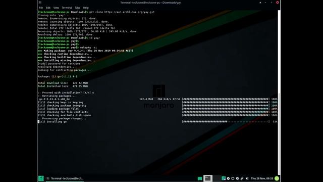 How to install Yay for AUR access on Manjaro Linux смотреть онлайн