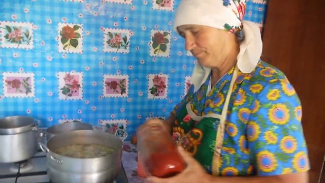 УКРАИНСКИЙ БОРЩ . ПОНЧИКИ, ЗАПРАВКА для борща .СЕЛО ...КЛАДОВАЯ ЛЕТОМ, смотреть онлайн