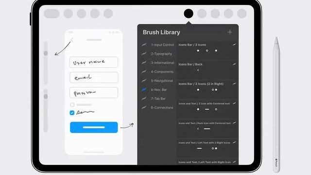 Procreate Brush Pack: The Wireframe Kit for Procreate смотреть онлайн