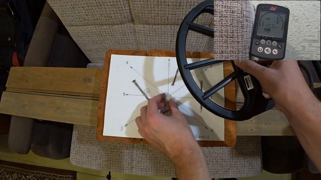 Minelab Equinox 600 тест Nail board смотреть онлайн