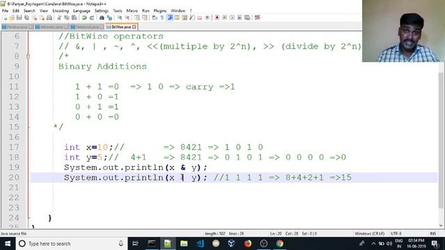 ☕Complete Java Tutorials | ?Bitwise Operators in Java |?Java Course for beginners | ?Java In Tamil смотреть онлайн
