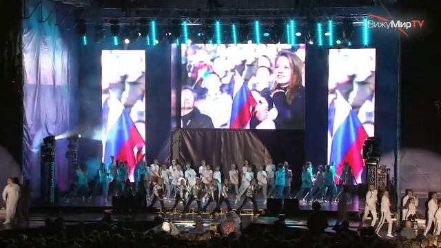 Выступление Академии Игоря Крутого на Общегородском выпускном "Гимн Российского движения школьников смотреть онлайн