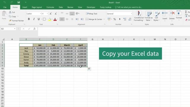 How to Import Data | Web to Excel | Excel to Word смотреть онлайн