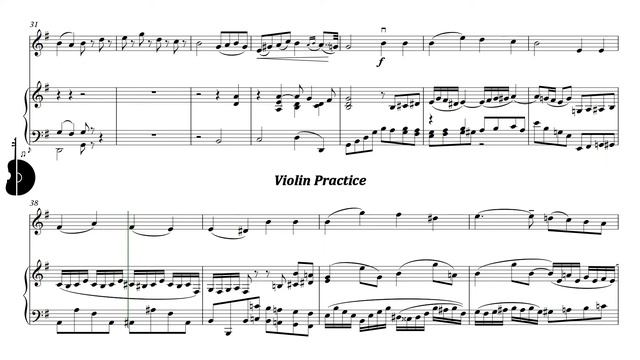 Suzuki Violin Book 3 | Gavotte (J. Becker) | Piano Accompaniment | PPM = 115 смотреть онлайн