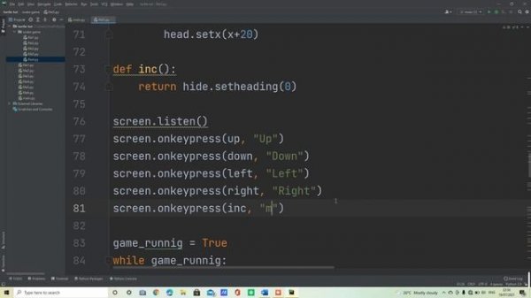 Cheat codes for snake game | Turtle | Python