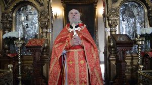 Проповедь в субботу Светлой седмицы. 25.04.2020