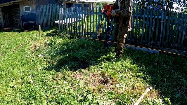 Начал делать забор. Сломалась болгарка смотреть онлайн